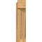 Ekena Millwork Traditional Block Rough Sawn Outlooker, Western Red Cedar, 8"W x 24"D x 32"H OUT08X24X32TRA05RWR - alternate 3